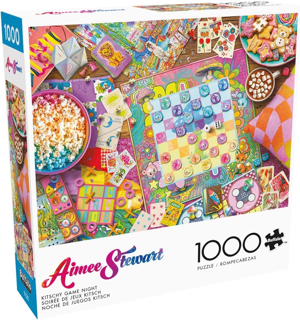 Kitschy Game Night, 1000 Pieces