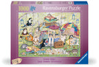 Crazy Cats Lazy Summer Afternoon, 1000 Pieces