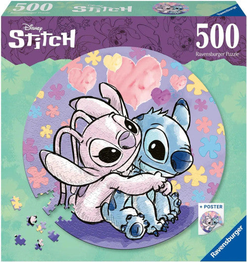 Disney Stitch, Circle | 500 Pieces