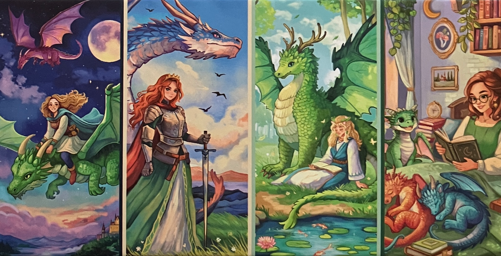 Treasury of Dragons Mini Puzzle Set | 99 Pieces