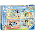 Ravensburger | Bluey Gotta Be Done! Bumper Jigsaw Puzzle Pack, 4x42 Pieces
