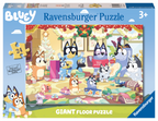 Ravensburger | Bluey Christmas Giant Floor Puzzle, 24 Pieces