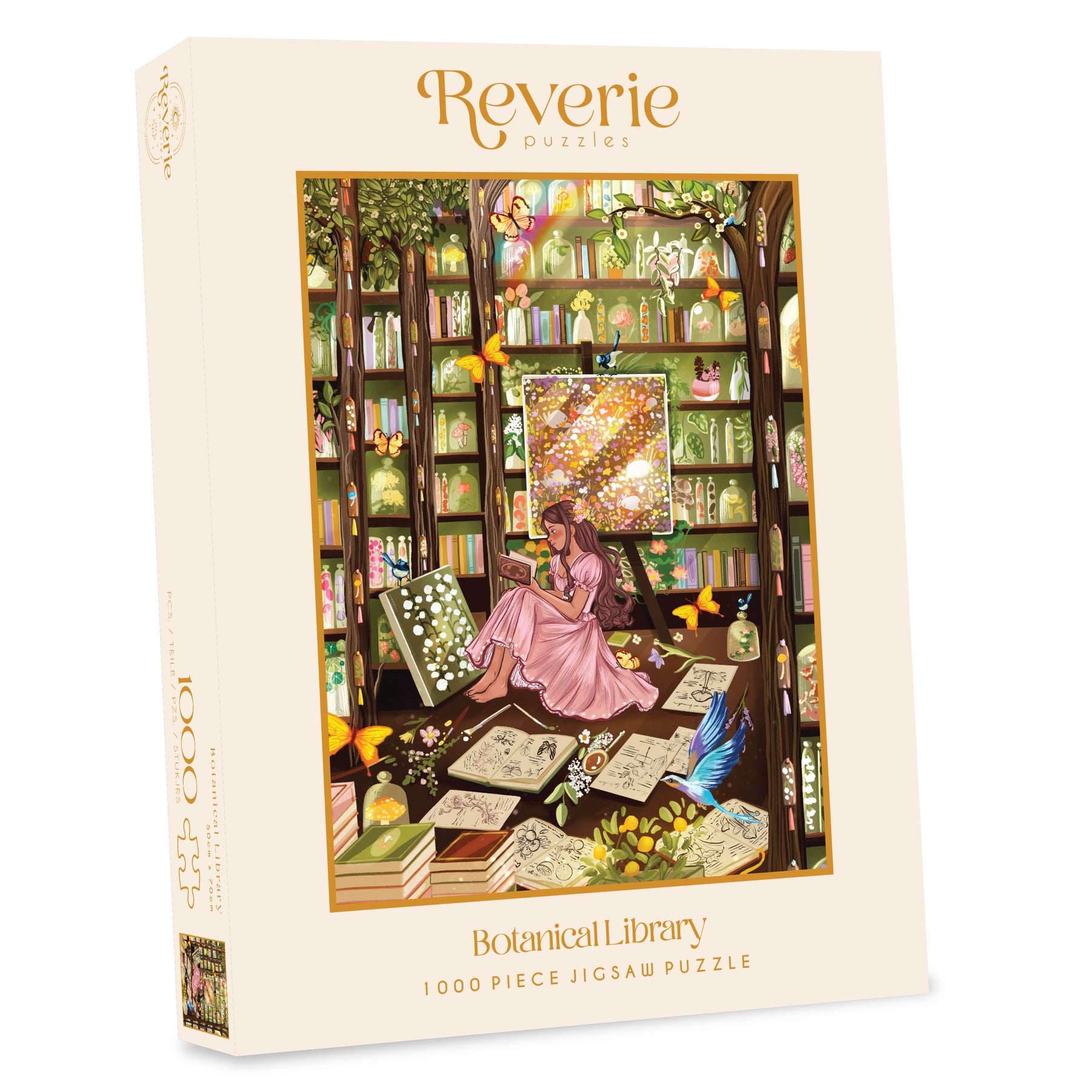 Reverie | Botanical Library Jigsaw Puzzle, 1000 Pieces