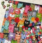 Botop | Cat Party Jigsaw Puzzle, 300 Pieces