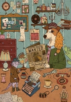 Botop Fusion | Dog Detective Jigsaw Puzzle, 500 Pieces