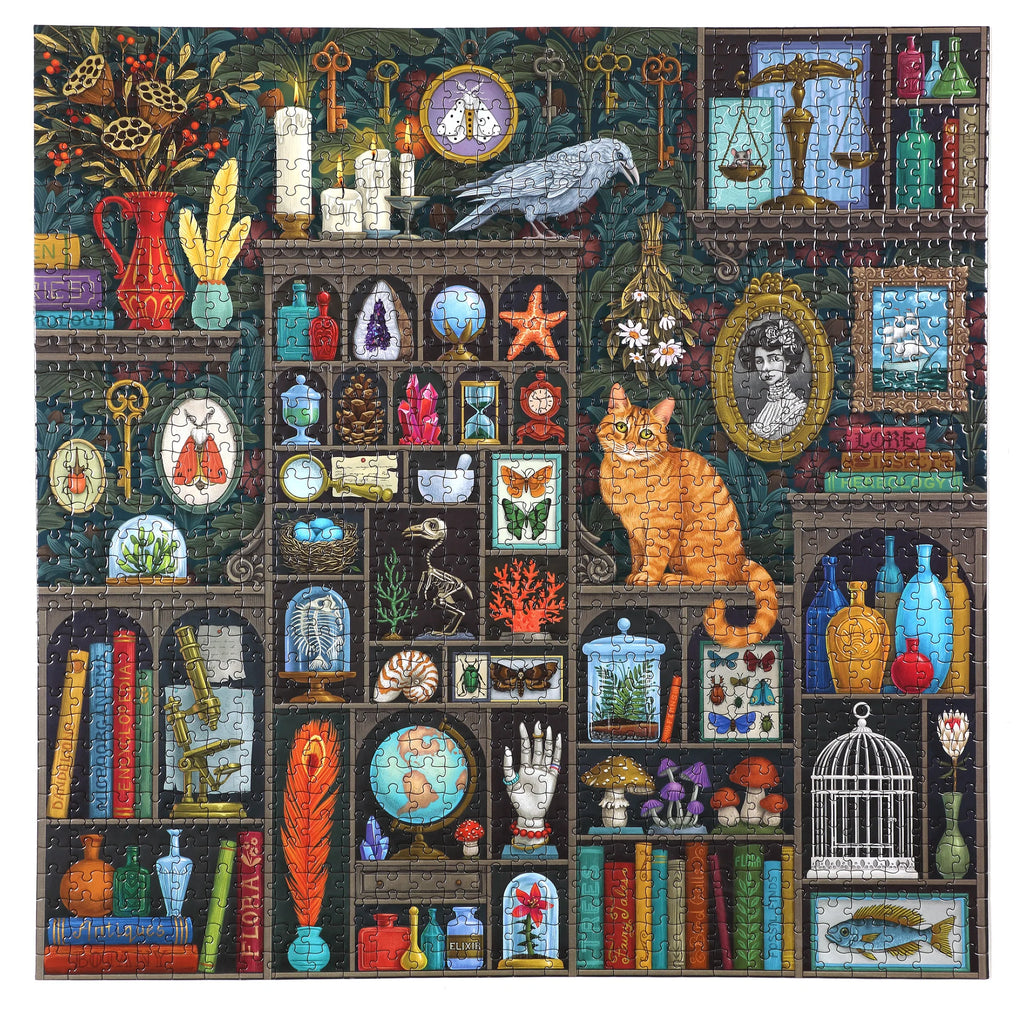 eeBoo | Alchemist's Cabinet Jigsaw Puzzle, 1000 Pieces