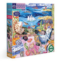 eeBoo | Seashells By The Shore Jigsaw Puzzle, 1000 Pieces
