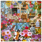 eeBoo | English Flower Shop Jigsaw Puzzle, 1000 Pieces
