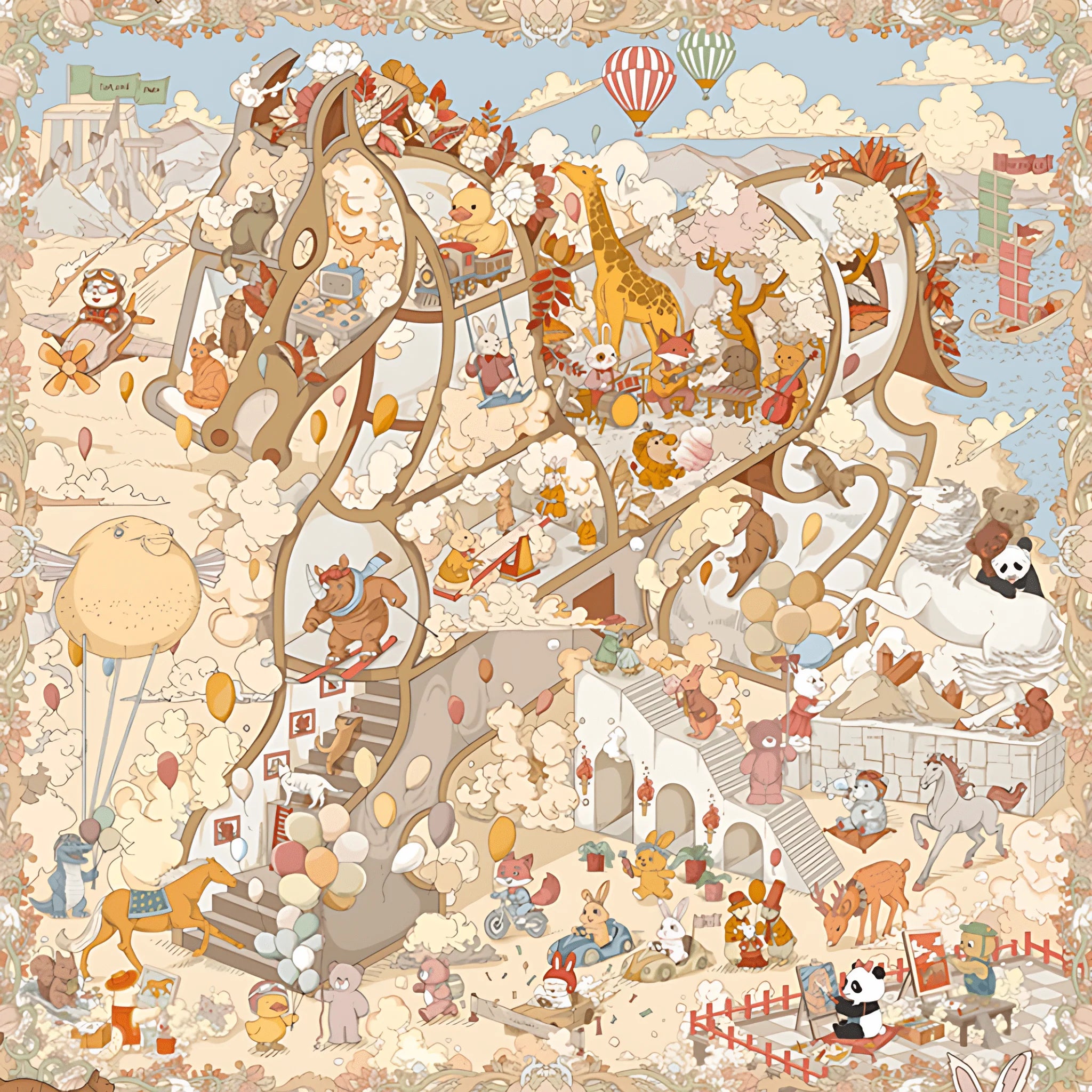Botop | Happy Jigsaw Puzzle, 1000 Pieces