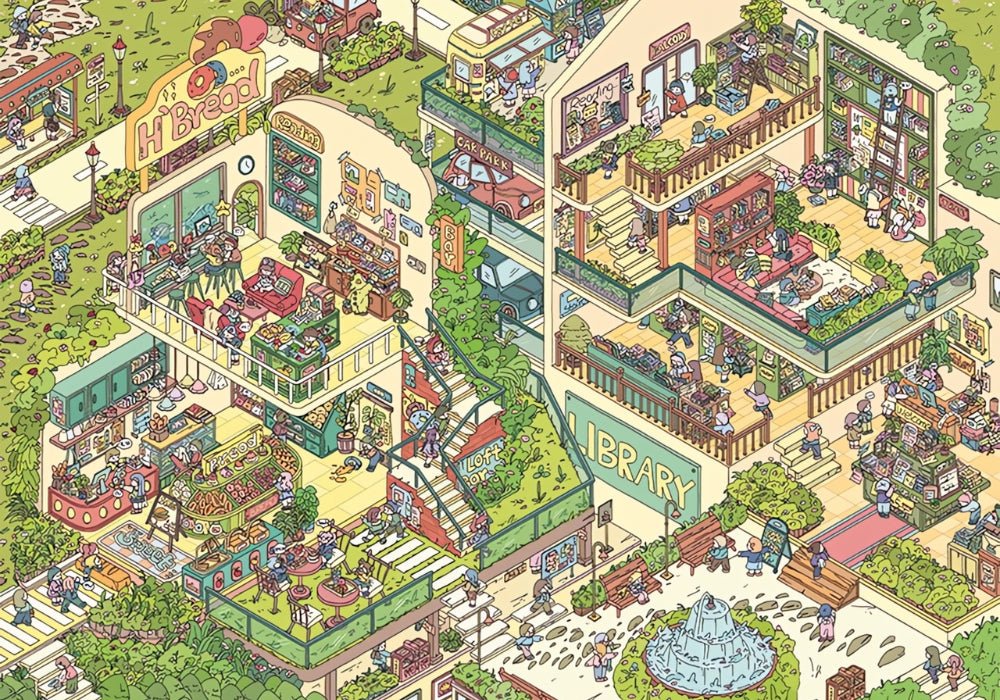 Botop Fusion | H'Bread Jigsaw Puzzle, 1000 Pieces