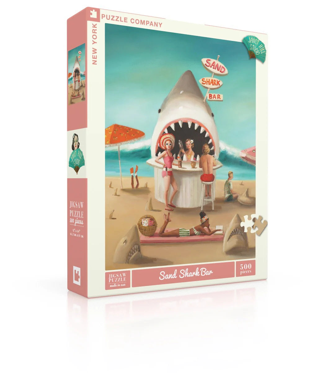 NYPC | Sand Shark Bar Jigsaw Puzzle, 500 Pieces