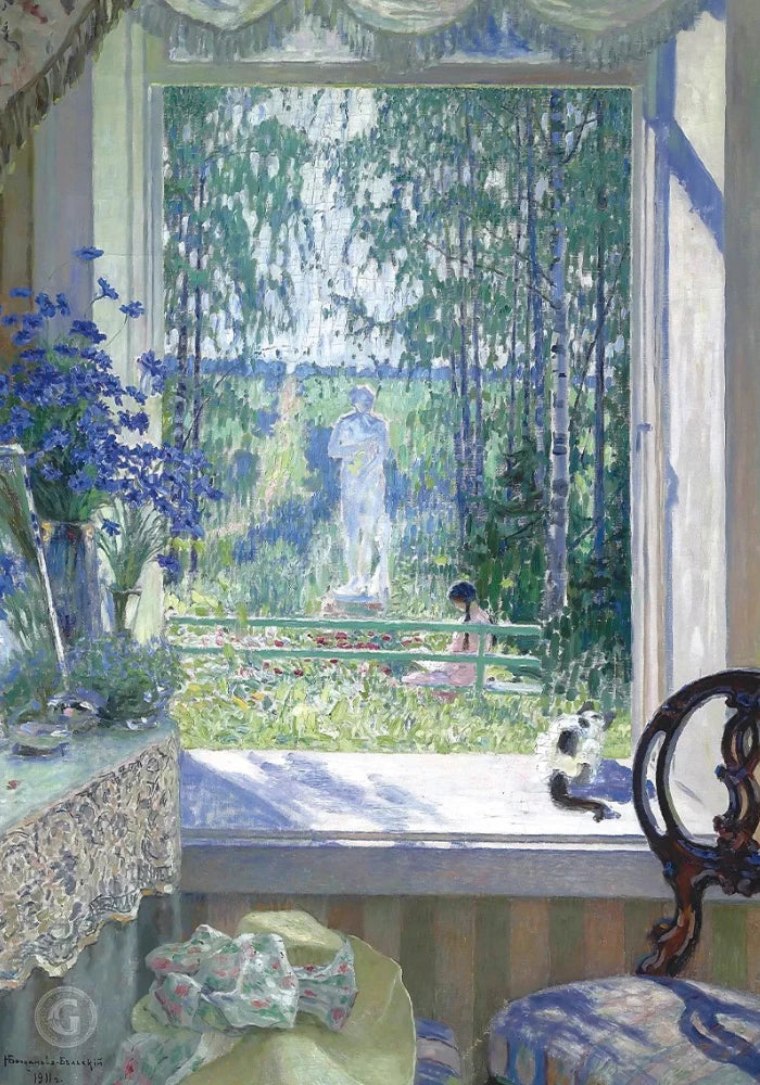 Open Window To The Garden, 500 Pieces