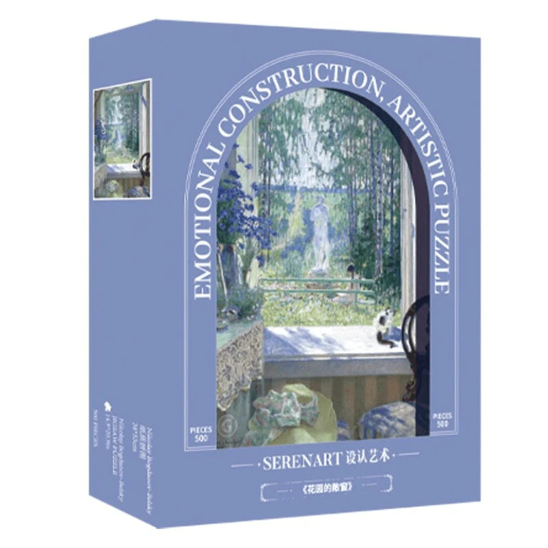 Open Window To The Garden, 500 Pieces