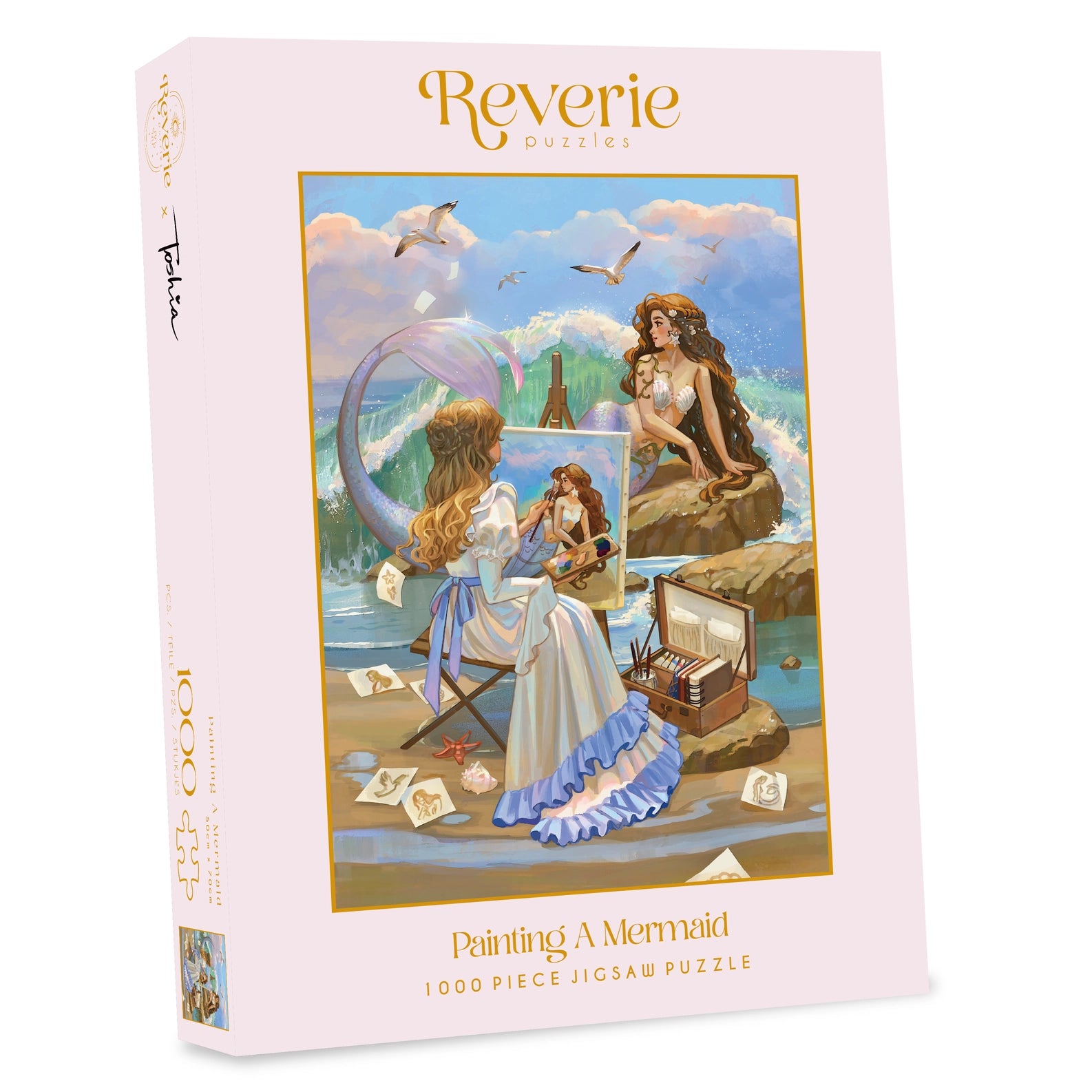Painting A Mermaid | 1000 Pieces