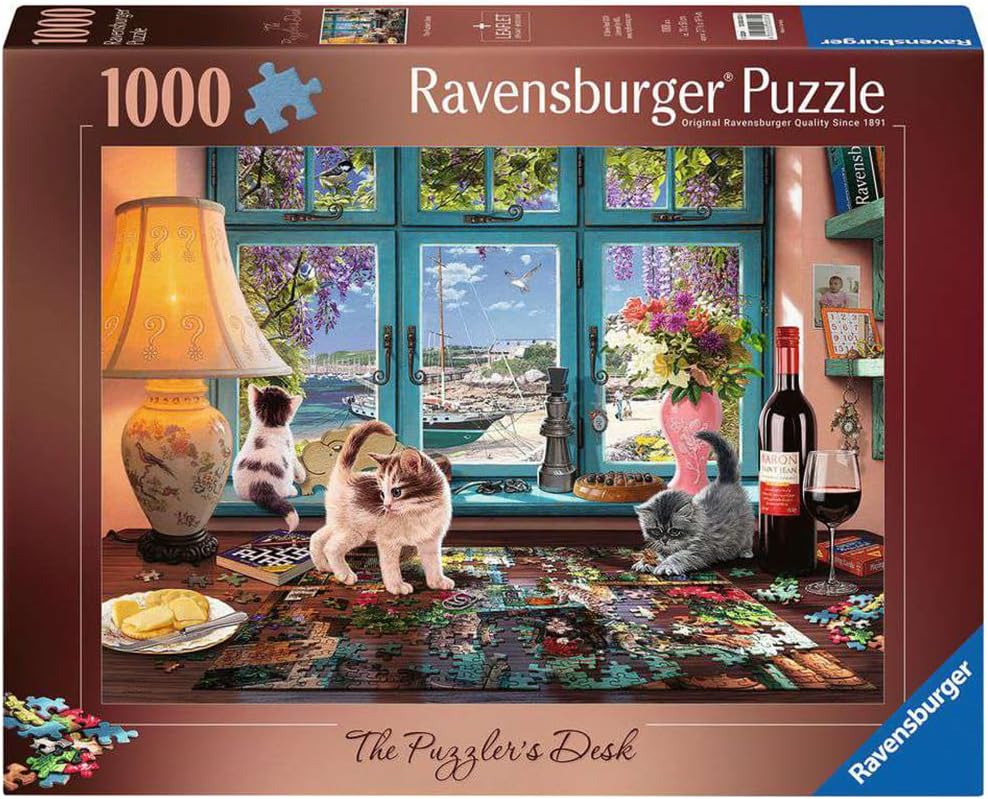 The Puzzler's Desk, 1000 Pieces