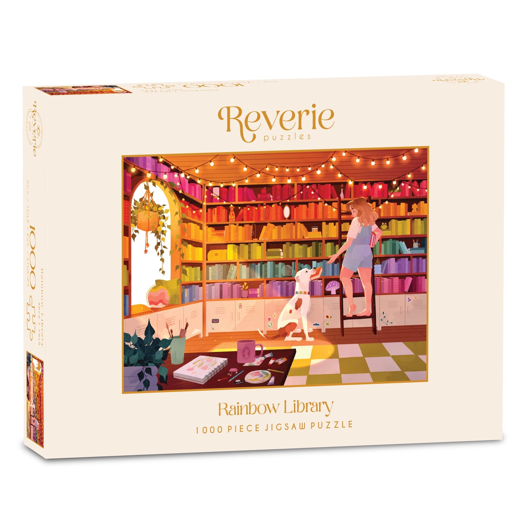 Reverie | Rainbow Library Jigsaw Puzzle, 1000 Pieces