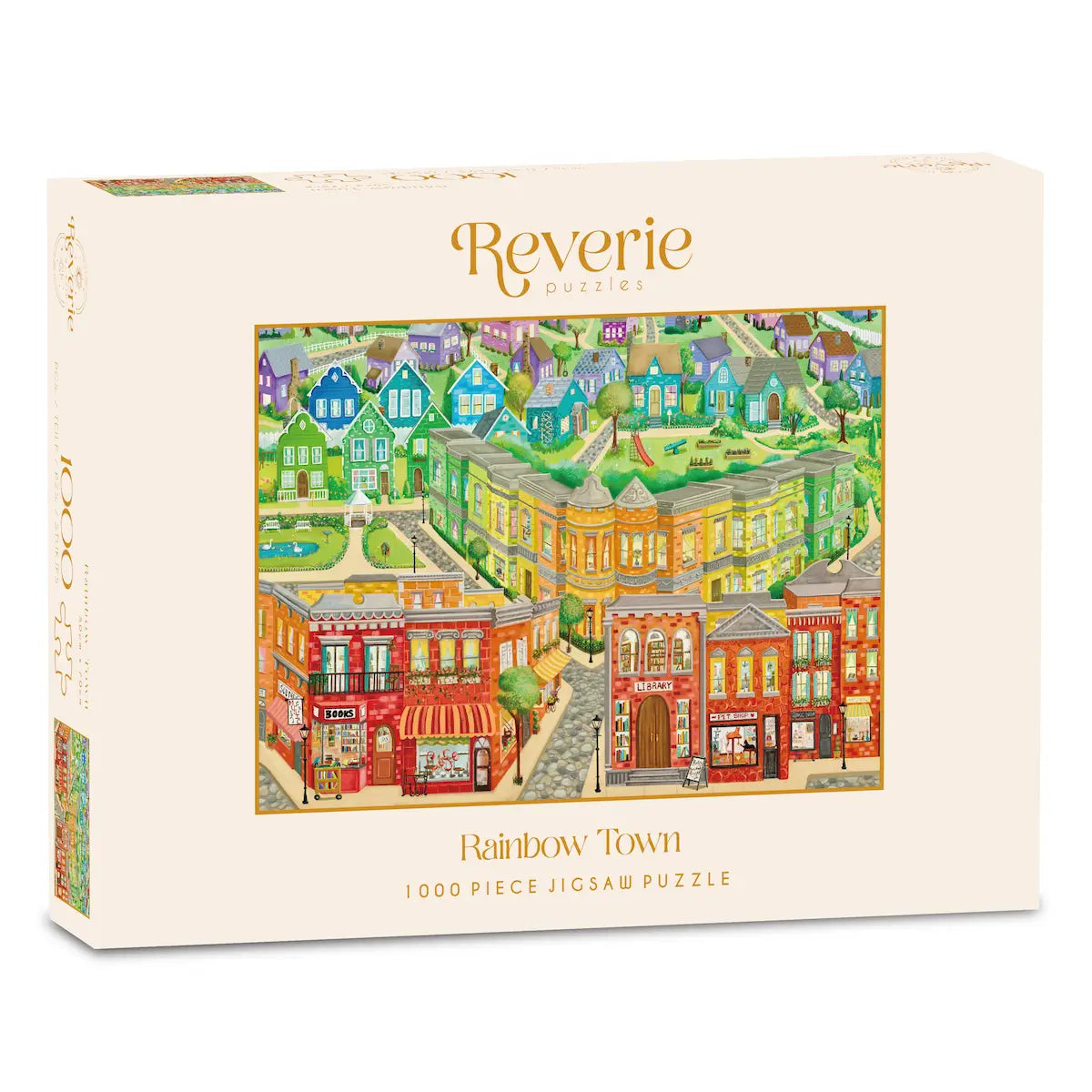 Reverie | Rainbow Town Jigsaw Puzzle, 1000 Pieces