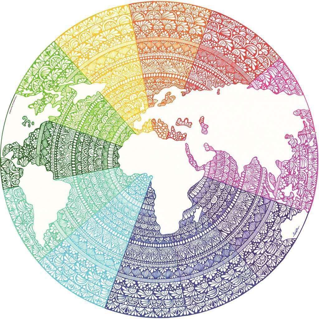 Mandala, Circle of Colours | 500 Pieces
