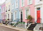 Colourful London Townhouses, 500 Pieces