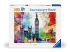 London Postcard, 500 Pieces