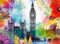 London Postcard, 500 Pieces