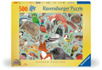 Garden Visitors, 500 Pieces