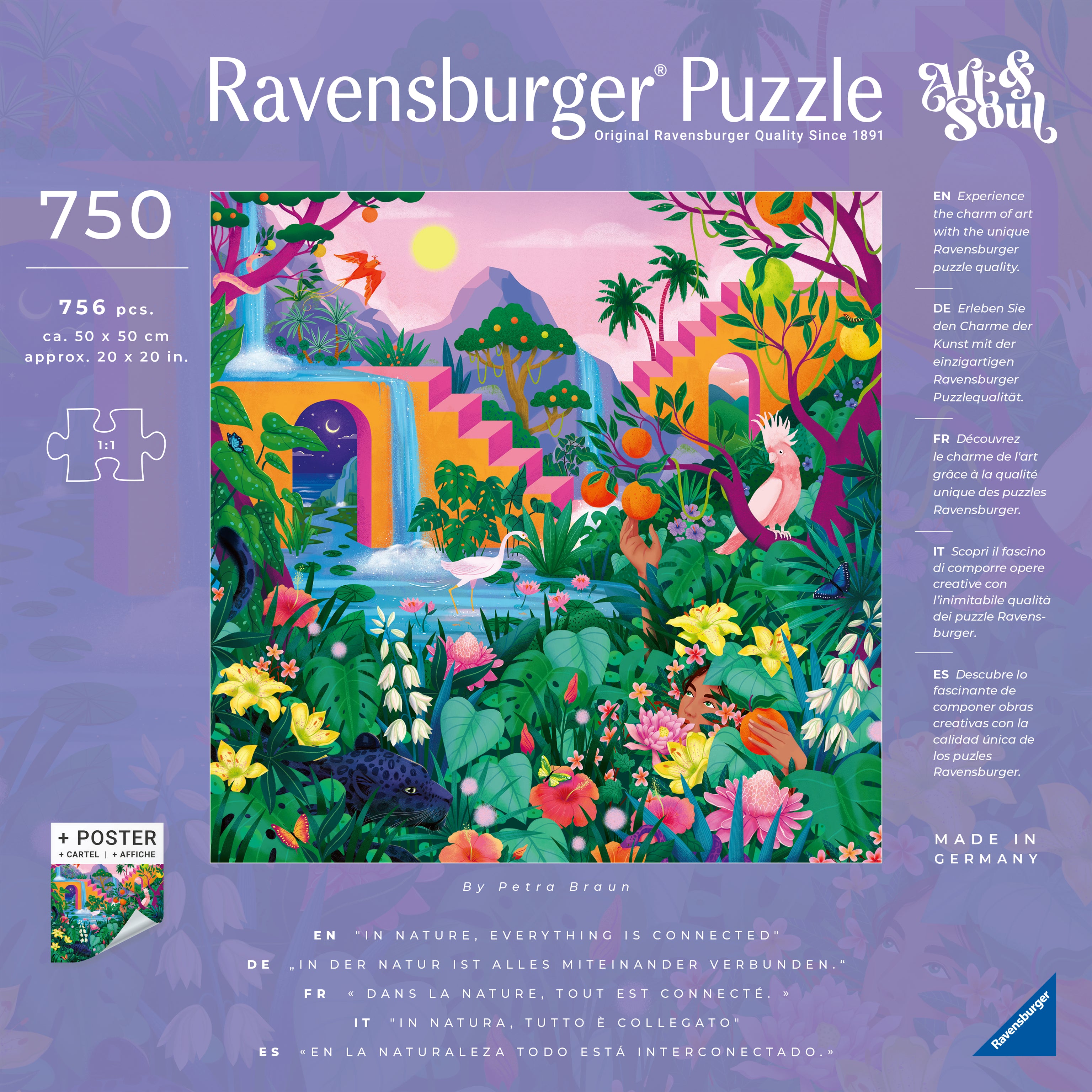 Ravensburger | Amazing Nature Art & Soul Puzzle, 750 Pieces