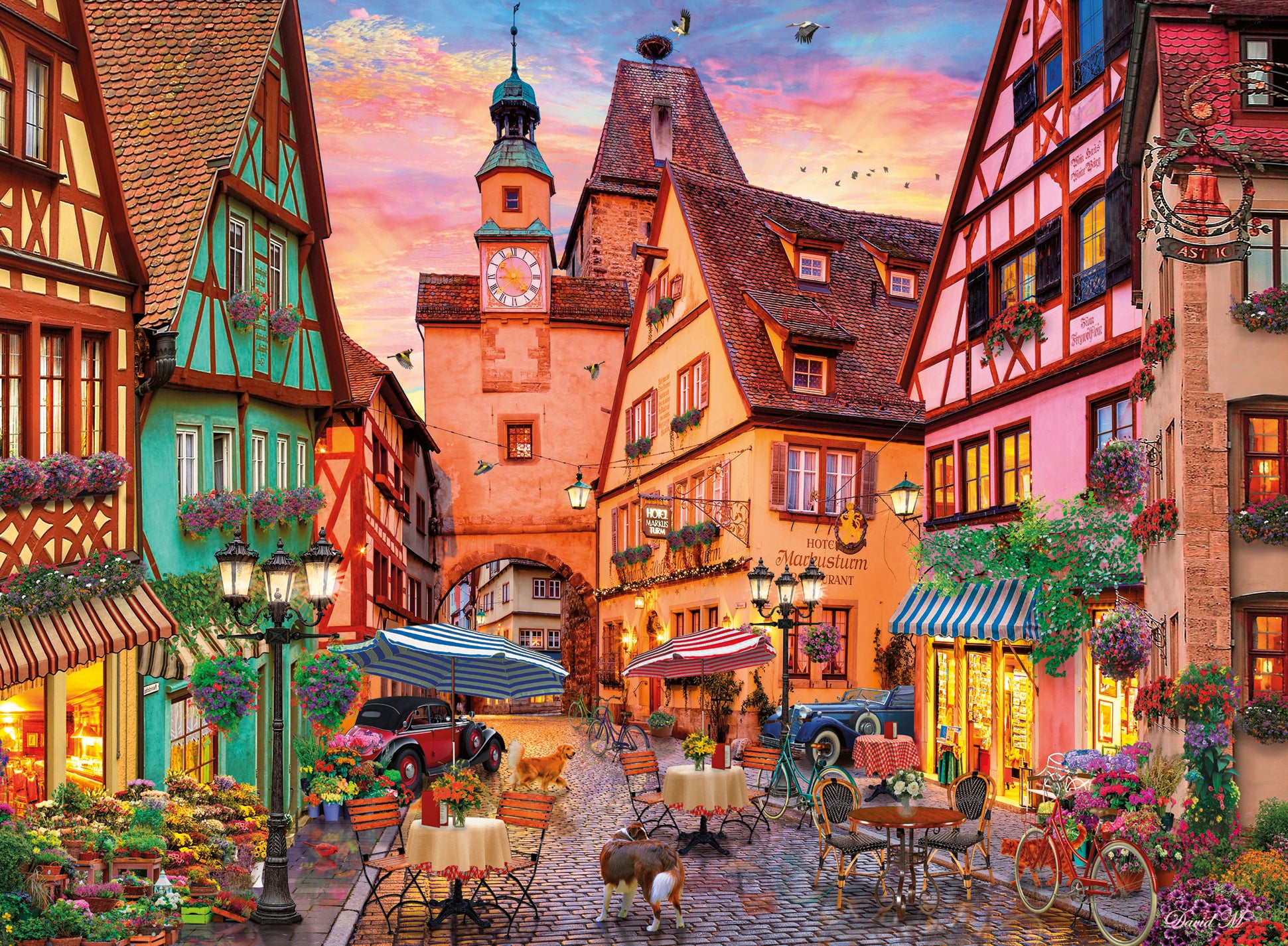 Bavarian Romance, 500 Pieces