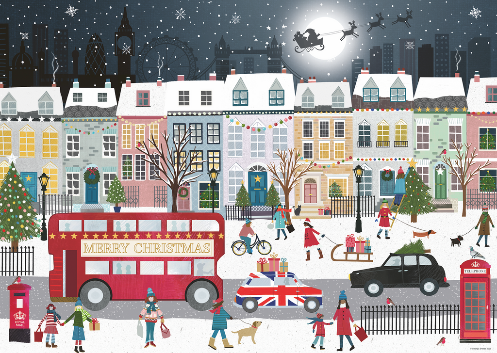 London's Christmas Spirit, 1000 Pieces