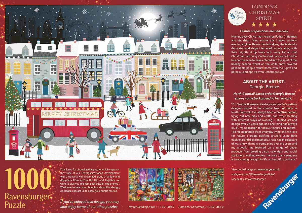 London's Christmas Spirit, 1000 Pieces