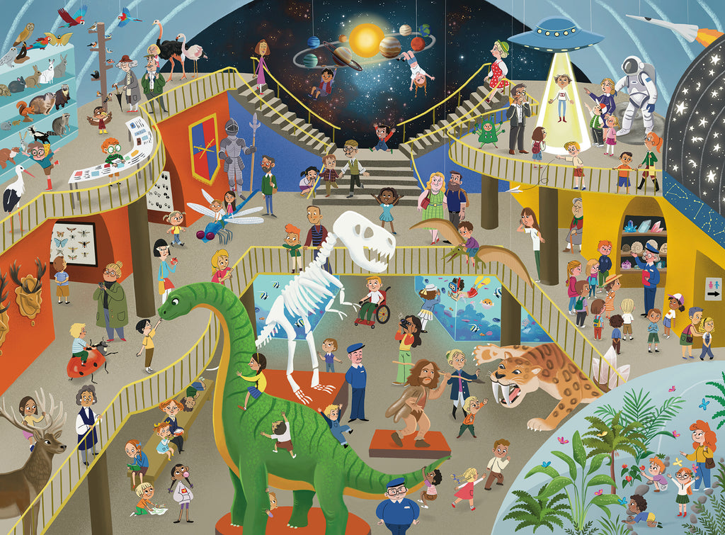 Museum of Natural Science XXL Puzzle, 200 Pieces