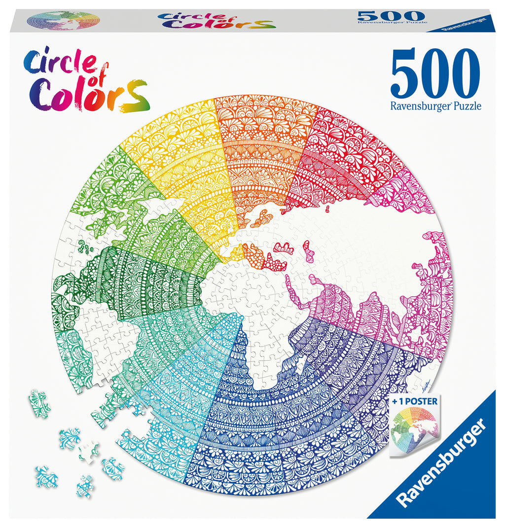 Mandala, Circle of Colours | 500 Pieces