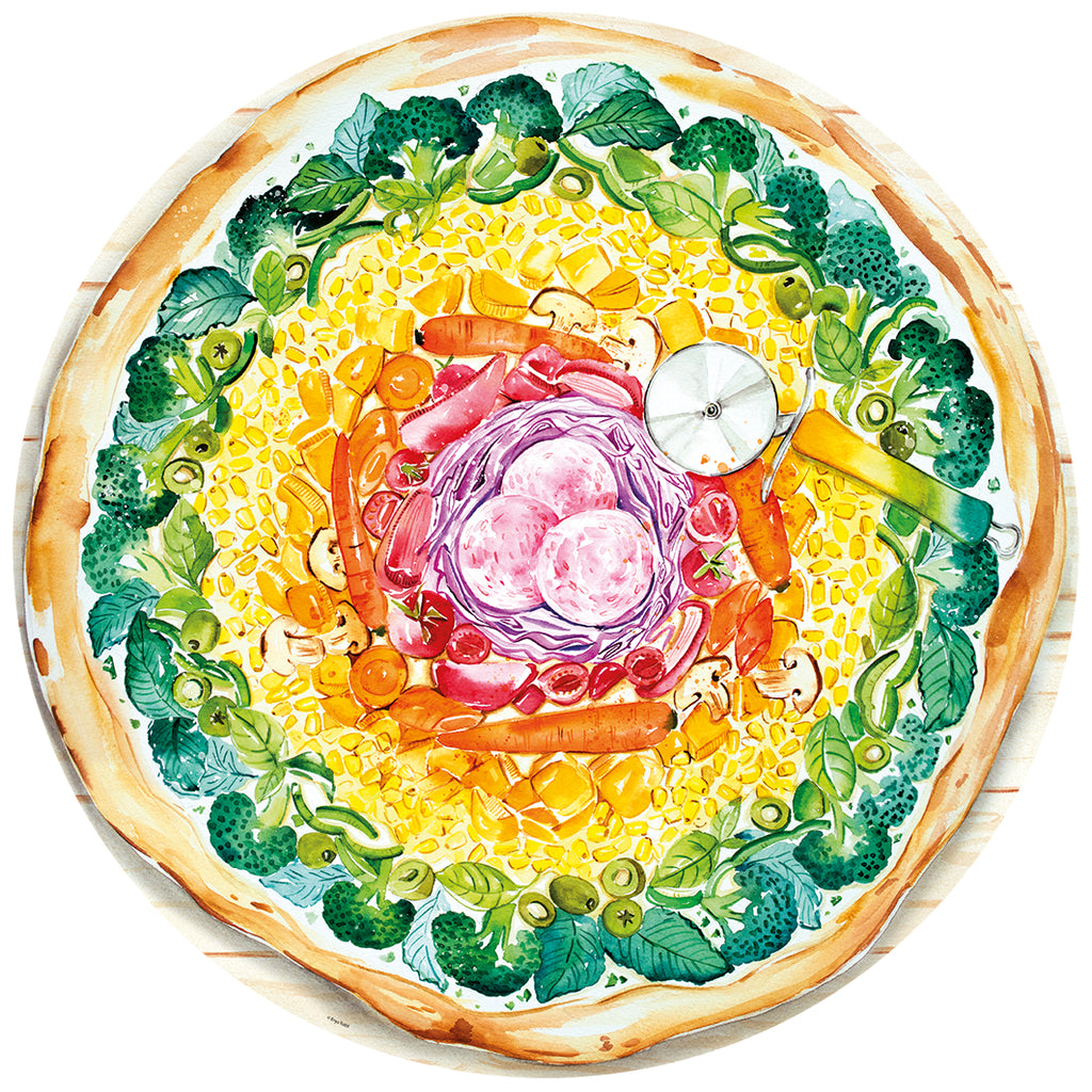 Pizza, Circle of Colours | 500 Pieces
