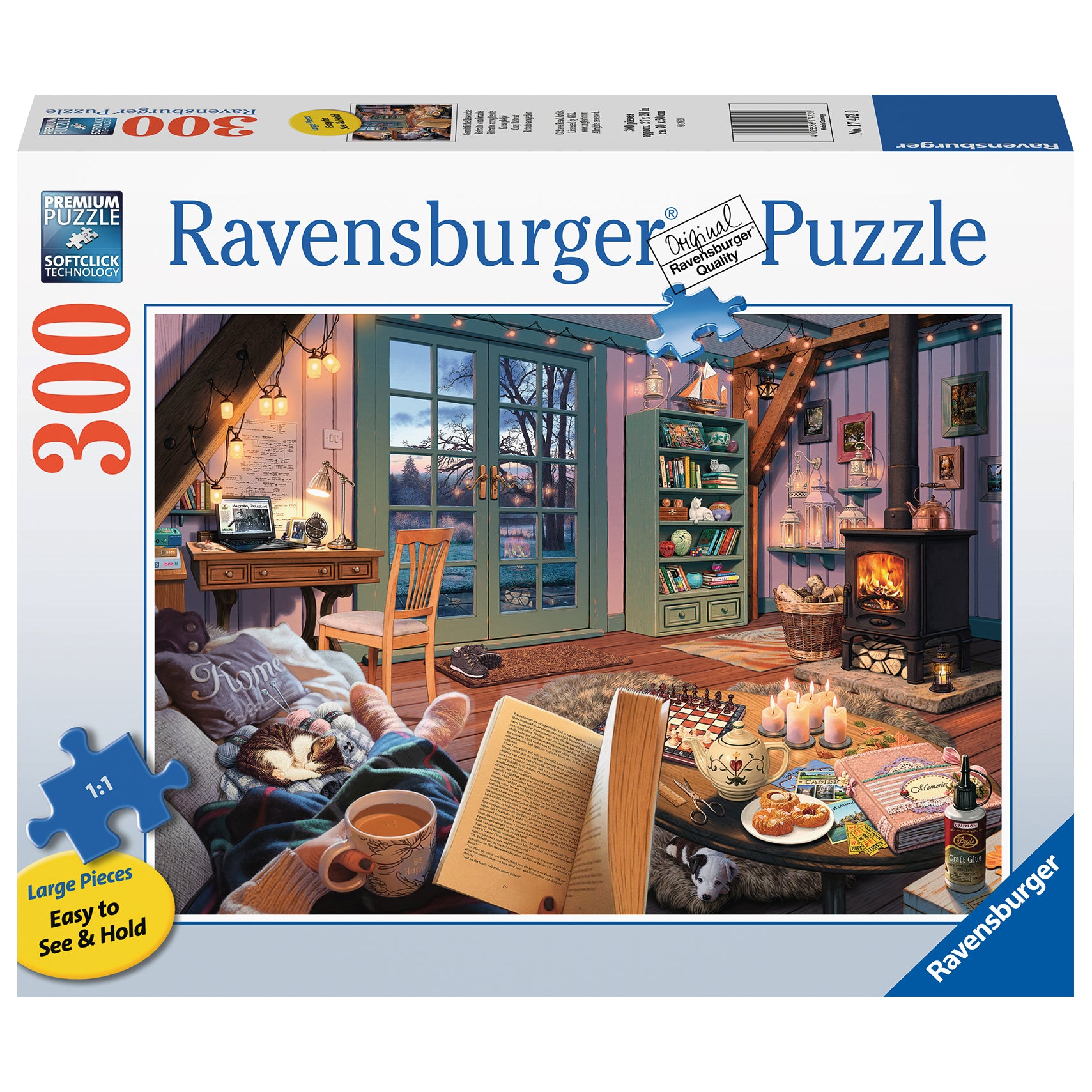 Ravensburger | Cozy Retreat Puzzle, 300 Pieces