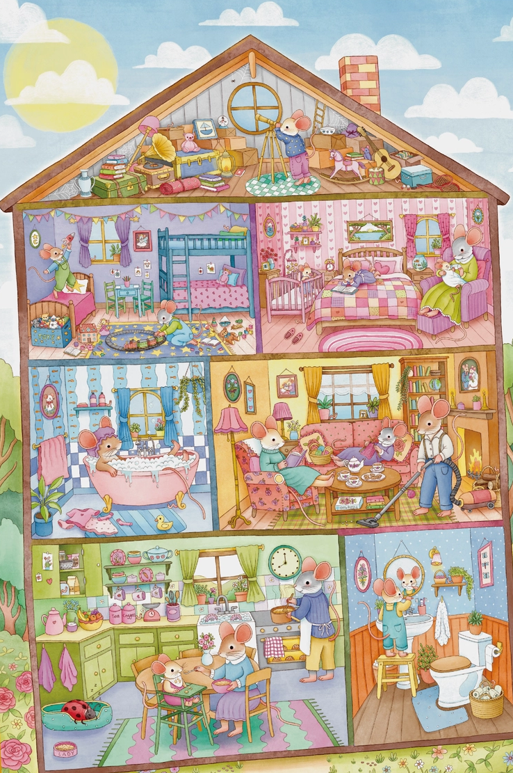 Mouse House, 1000 Pieces