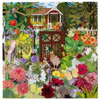 eeBoo | Scandinavian Garden Jigsaw Puzzle, 1000 Pieces