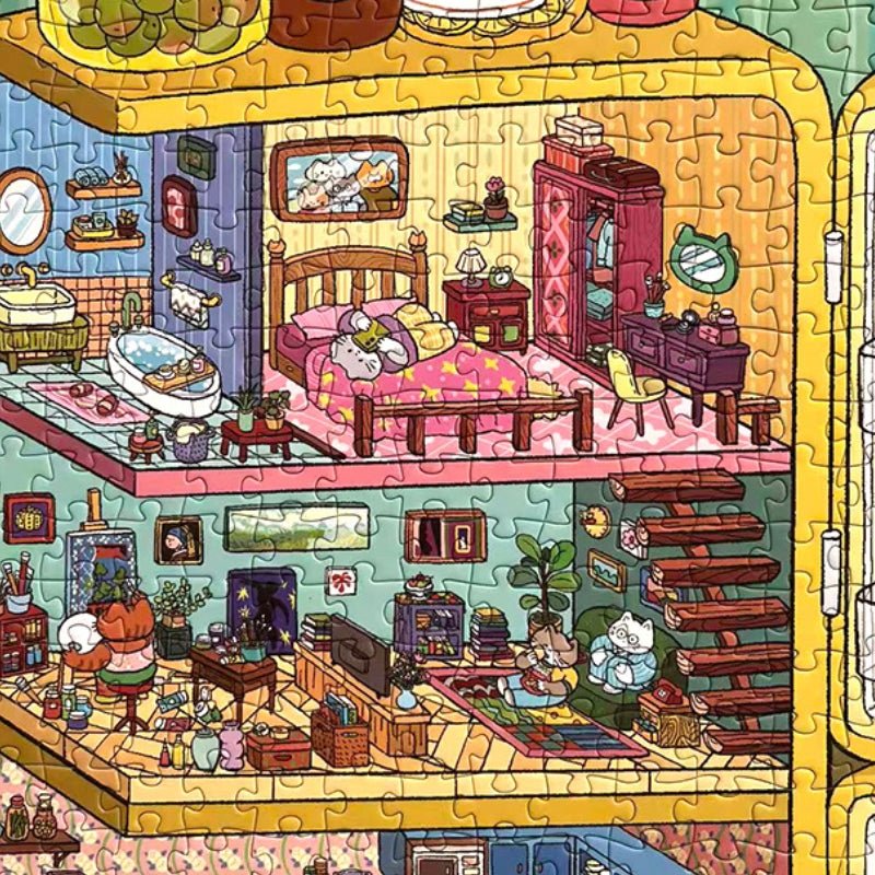Botop Fusion | Small World Jigsaw Puzzle, 1000 Pieces