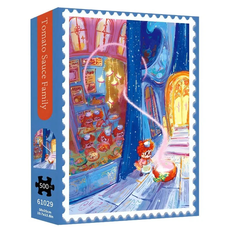 Tomato Sauce Family, 500 Pieces